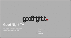 Desktop Screenshot of goodnighttv.com